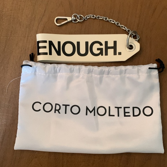 “WE HAVE ENOUGH” Corso Moltedo key fob - Picture 1 of 9